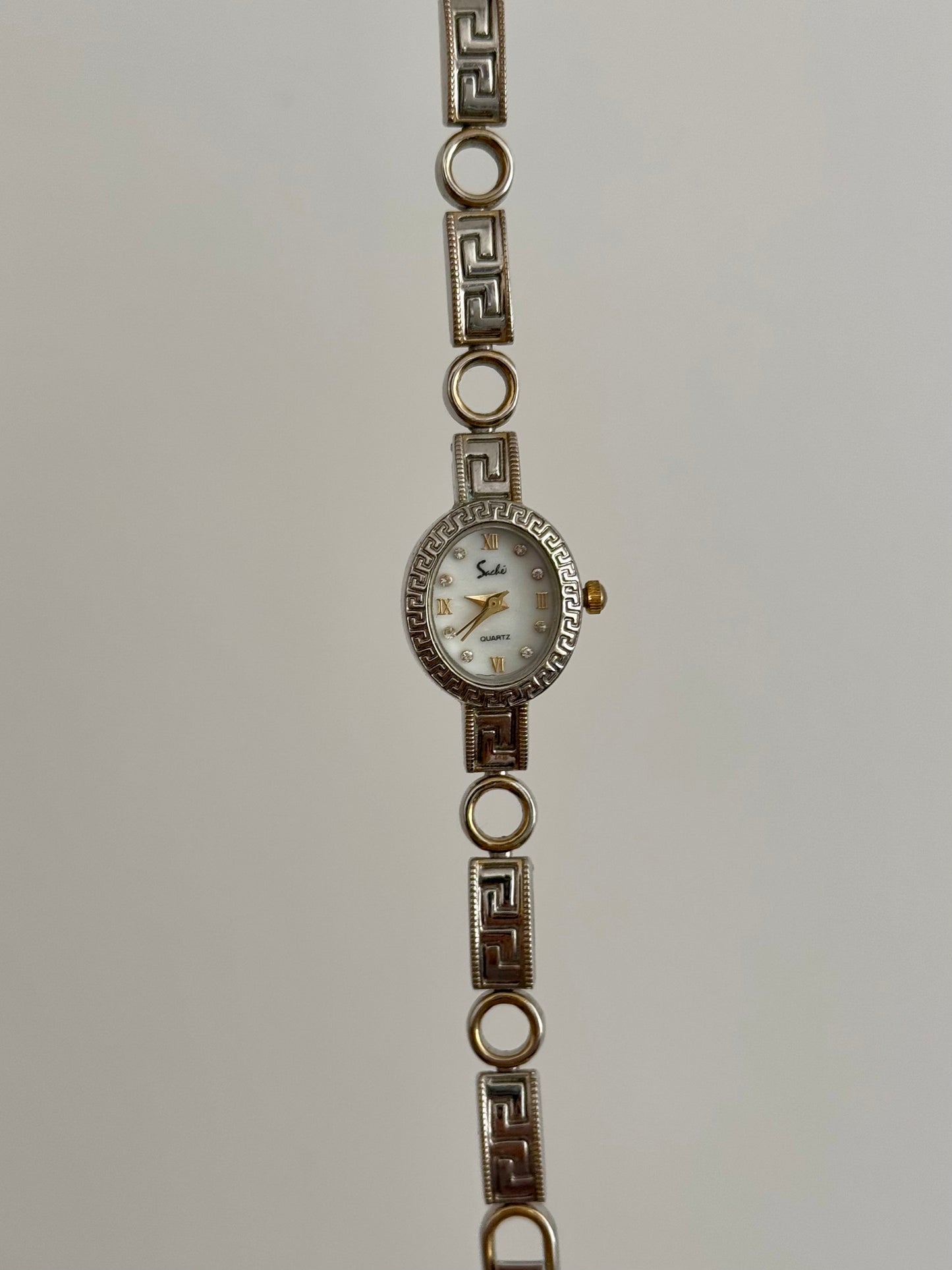 RARE Intricate Detailing Silver Watch