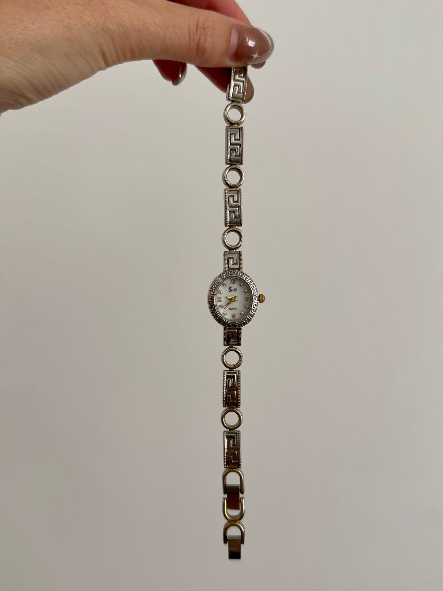 RARE Intricate Detailing Silver Watch